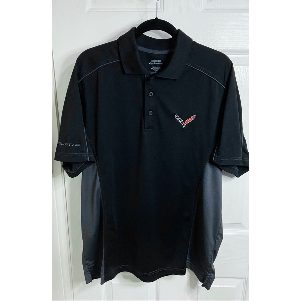 Men's Extreme Performance XL Polo Corvette Logo